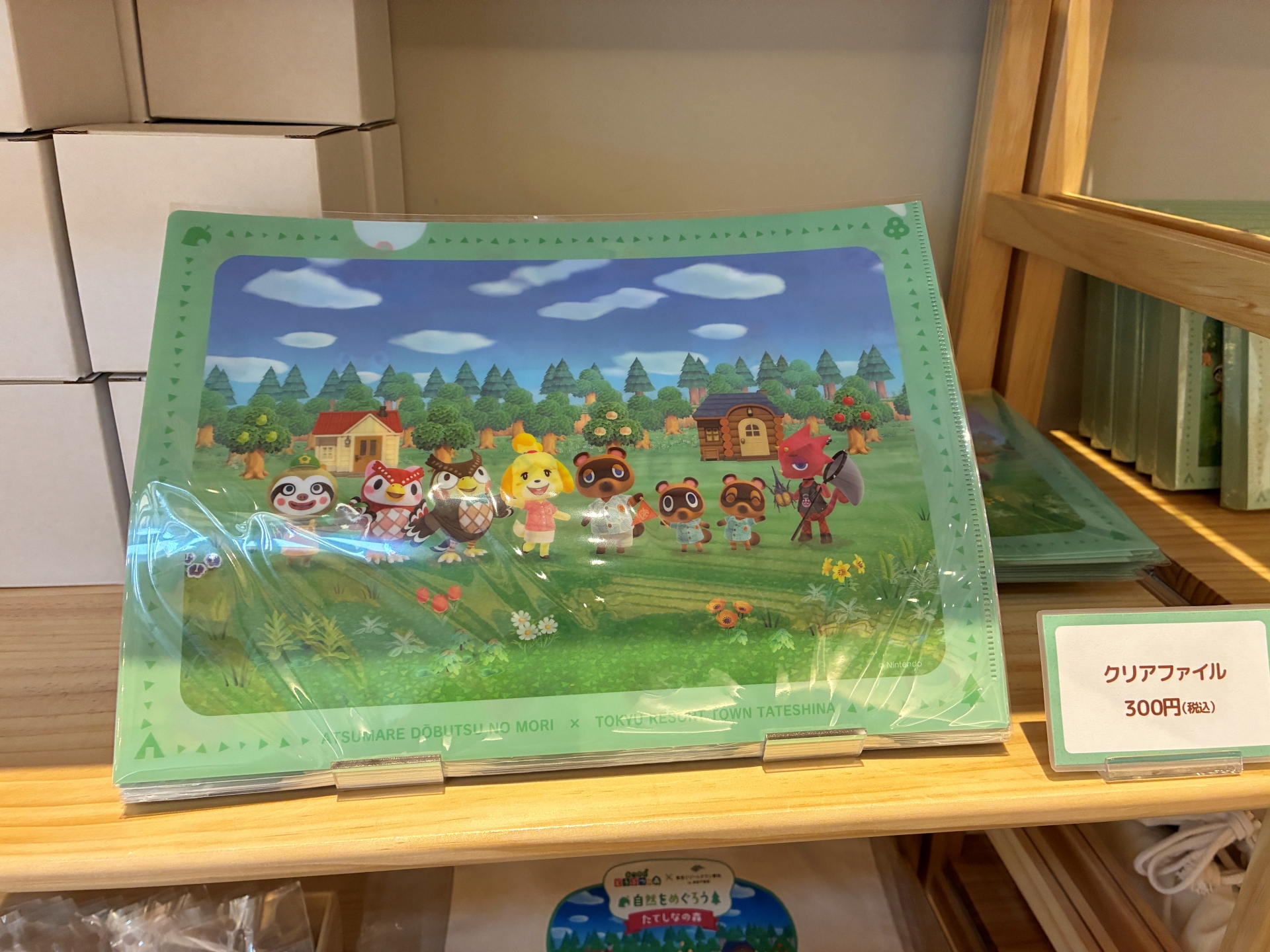 クリアファイル　300円