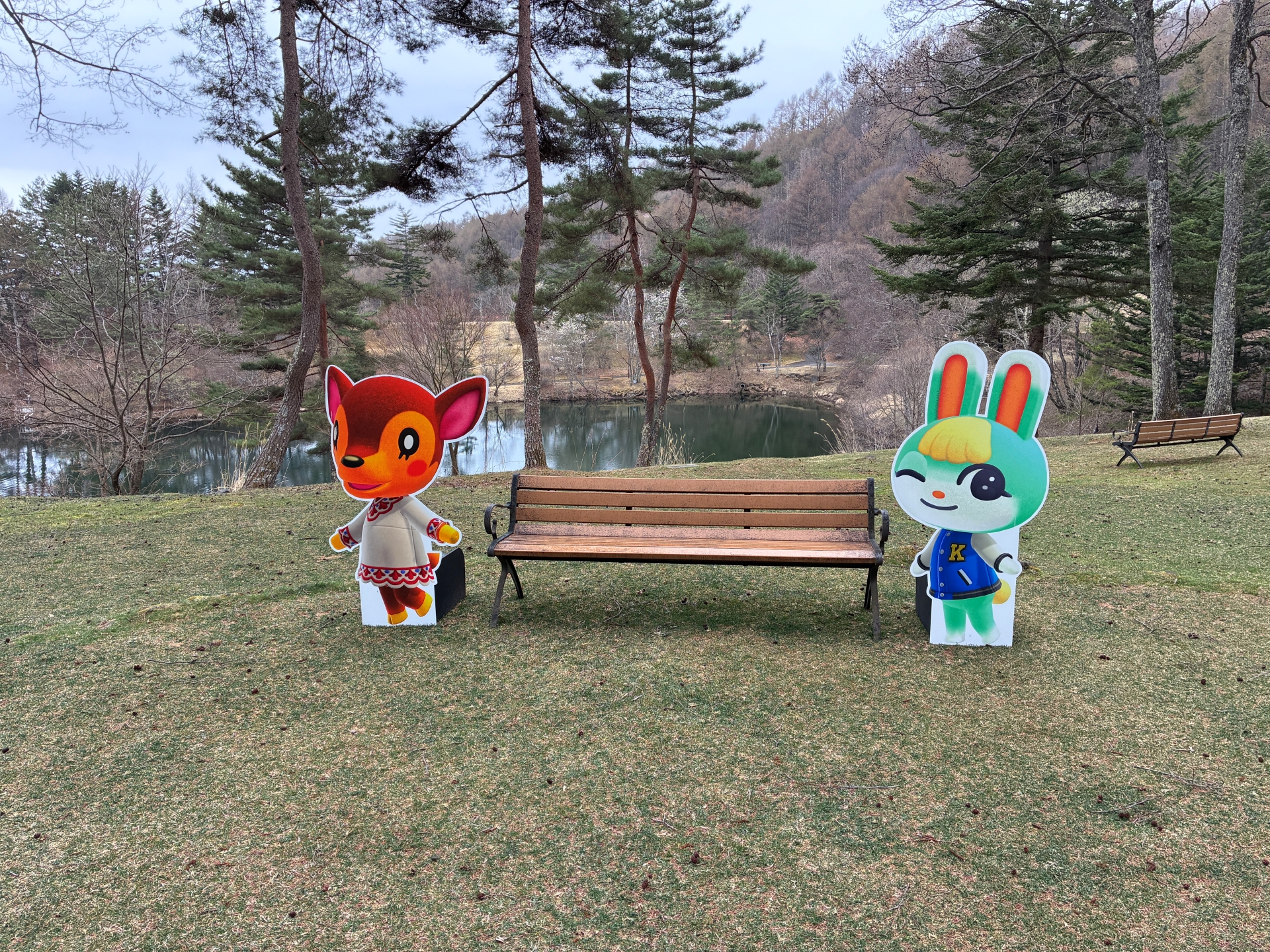 数々ある住民たちのパネル。それぞれがフォトスポットにもなっている