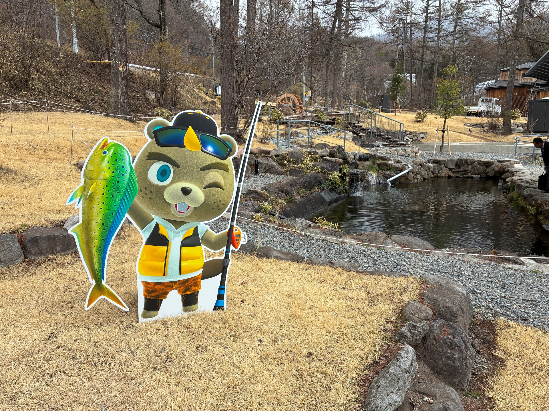 ジャスティンのいる釣り堀スポット