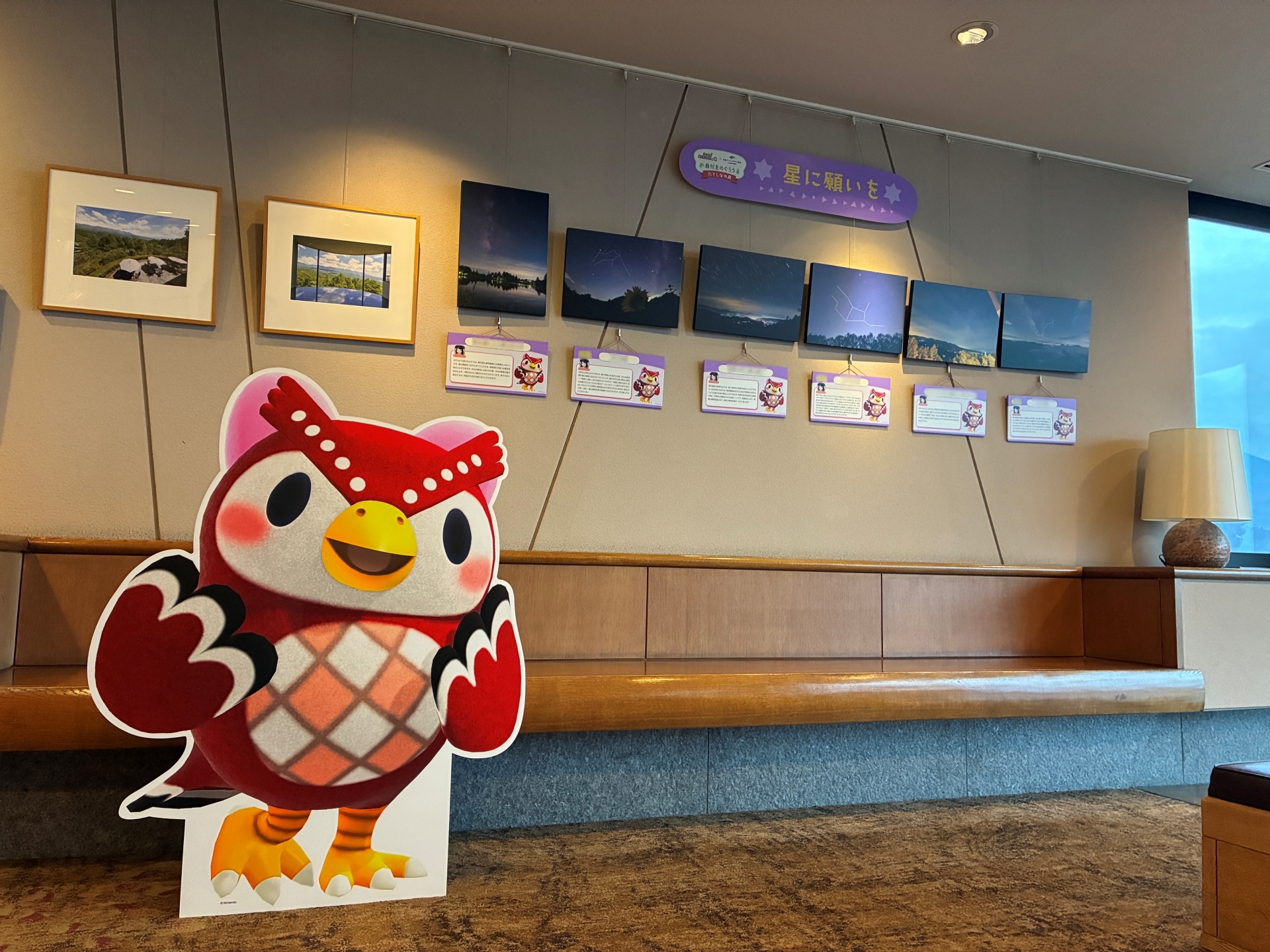 木や虫、星に関するクイズラリーもある