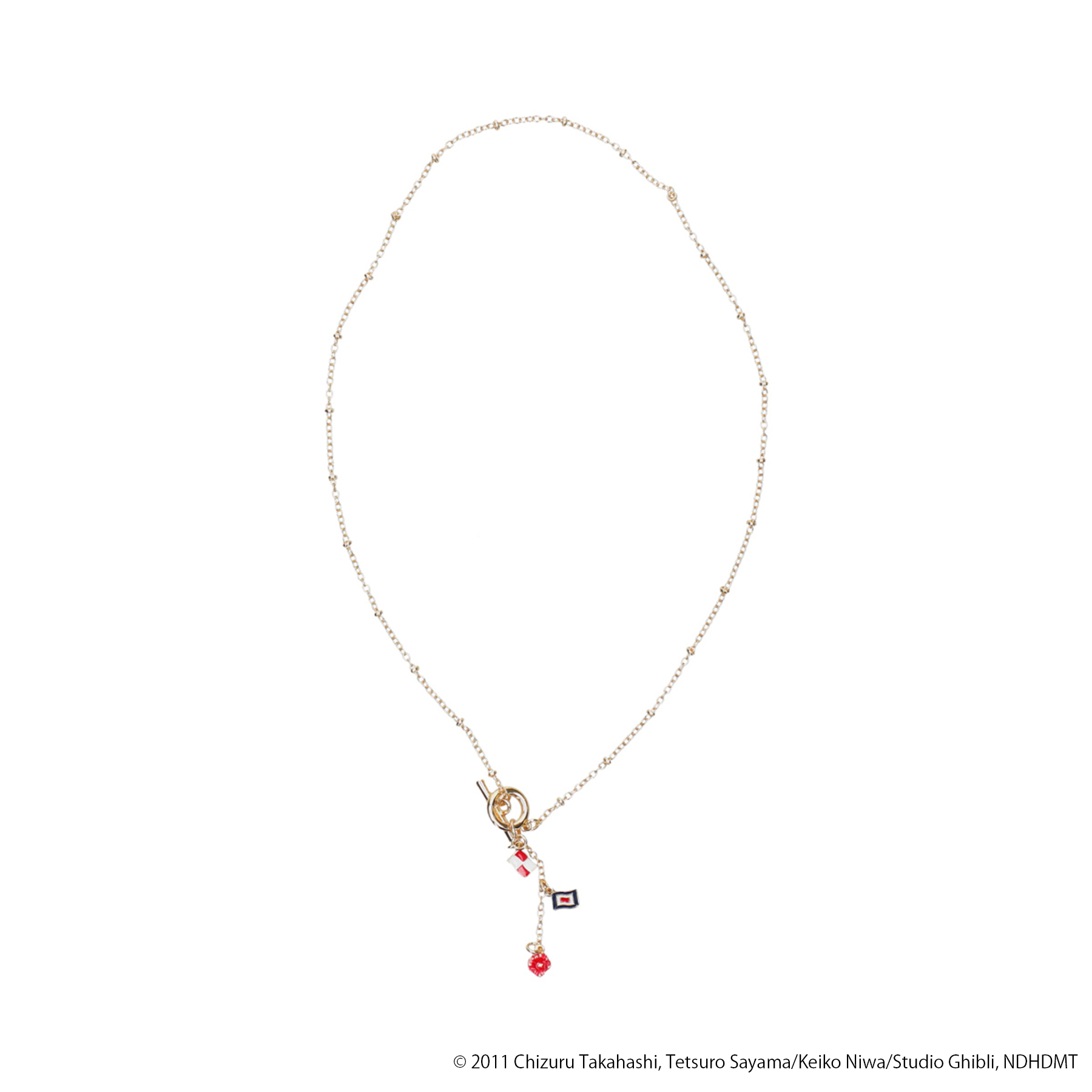 「コクリコ坂から 旗あげ ネックレス」2,200円