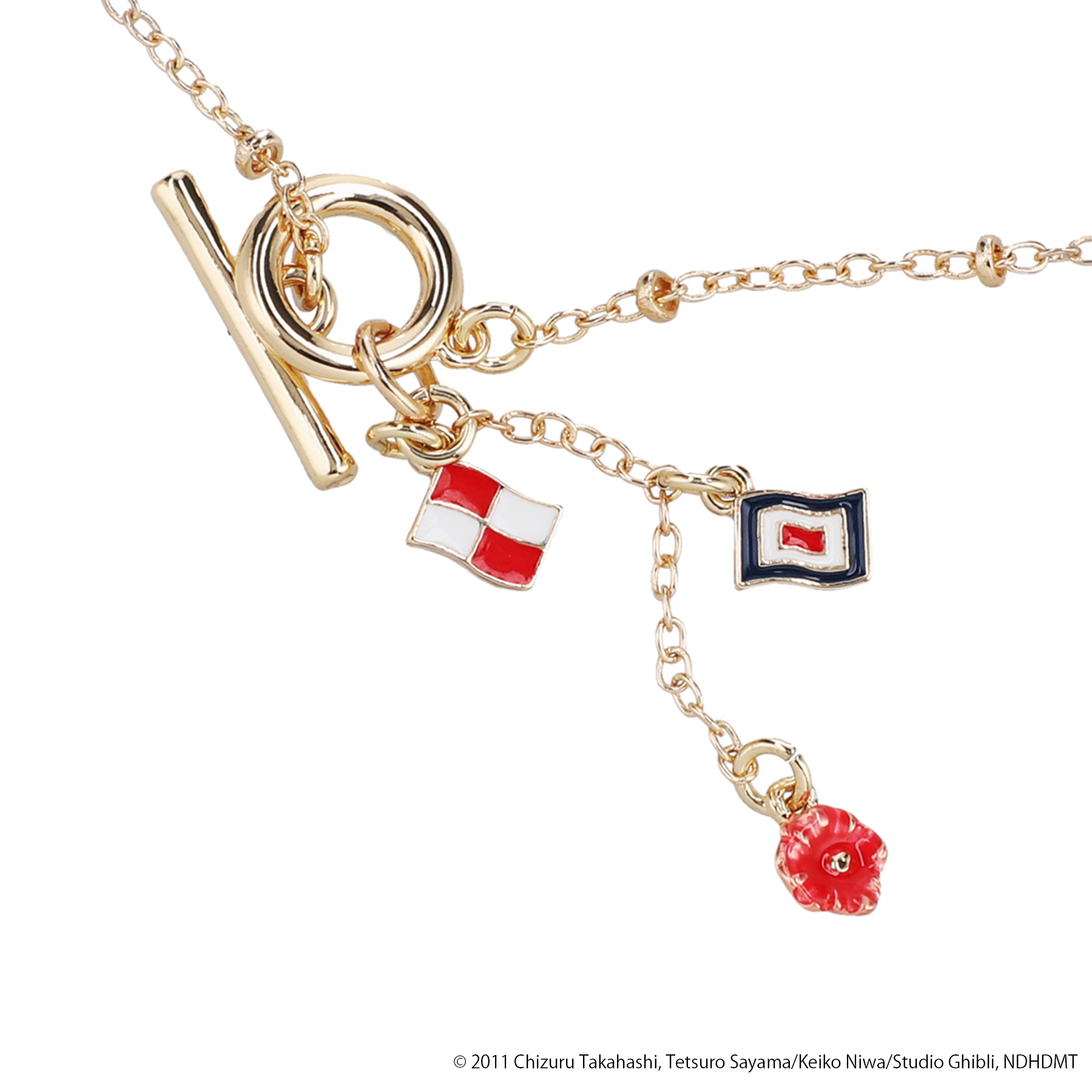 「コクリコ坂から 旗あげ ネックレス」2,200円