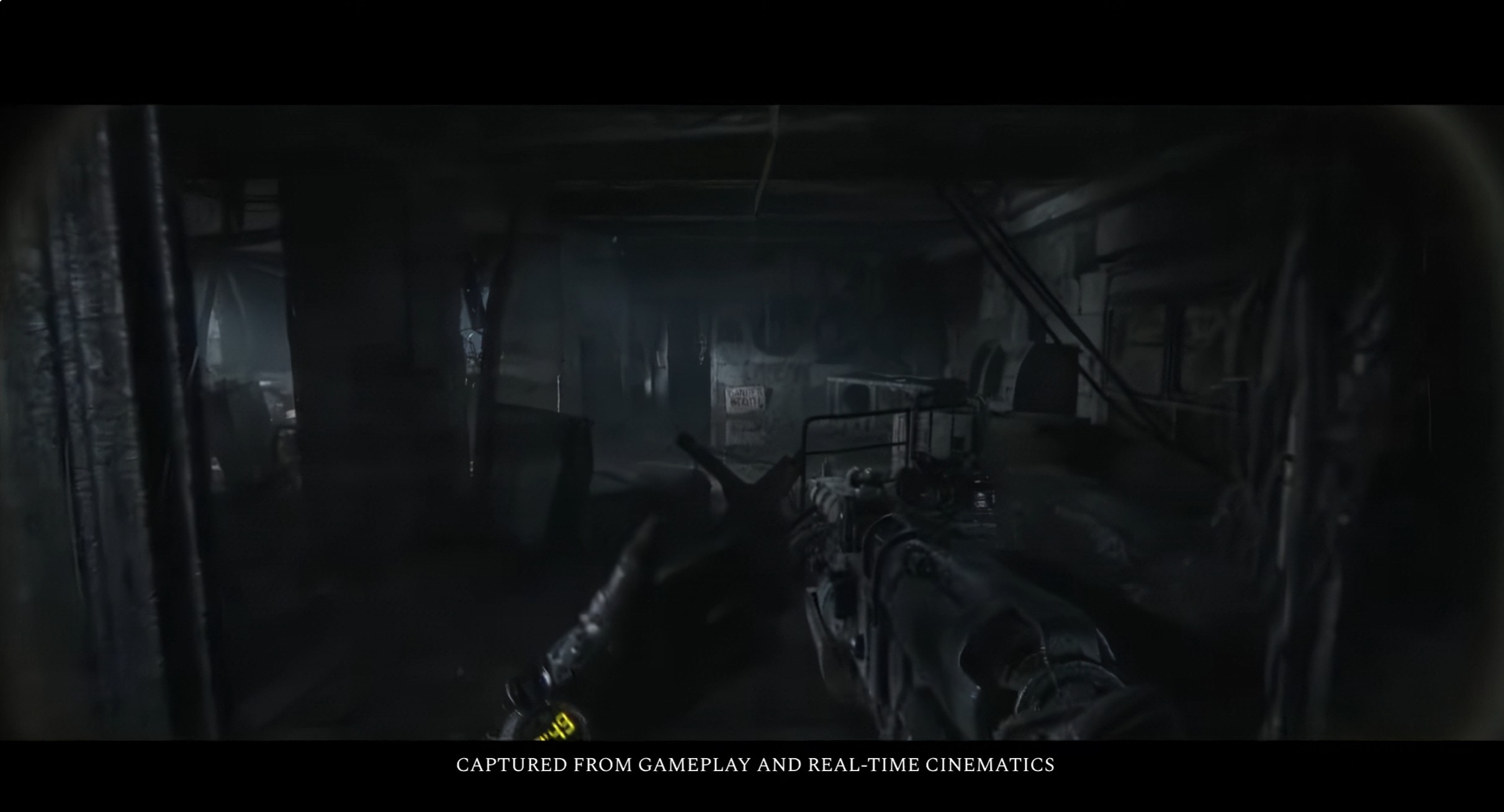 地上を探索する主人公に襲いかかるミュータント、間一髪"駅"にたどり着き、主人公はその命をつなぐ。シリーズ1作目から続く本作のイメージが、最新グラフィックスで表現される