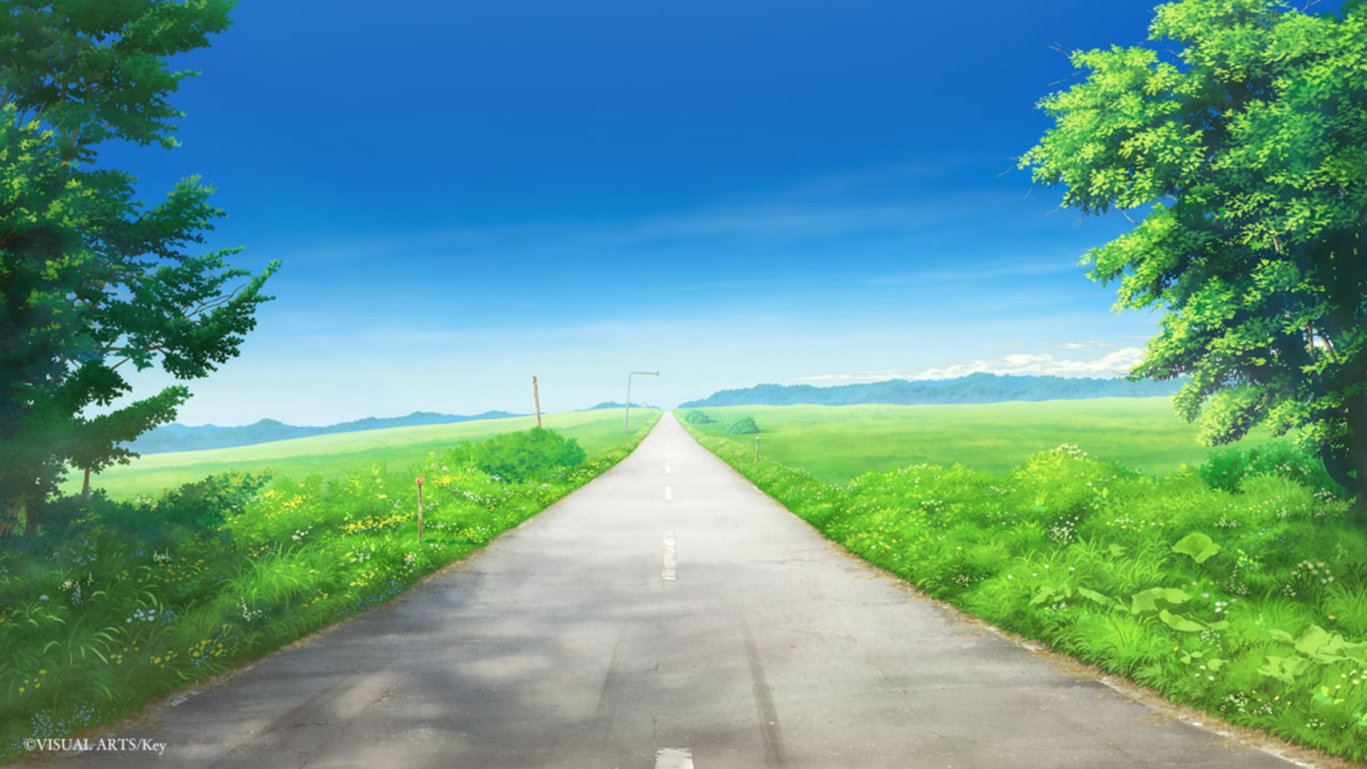 北の地ならではの光景を再現。広大な土地が広がる様が特徴だ