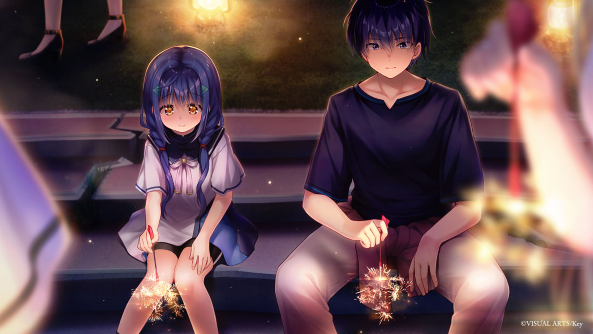 主人公のビジュアルはしっかり用意されており、”場合によって”はボイスも再生される