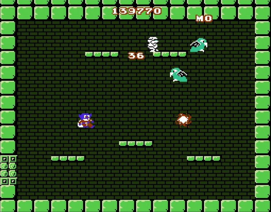 マイティコインを10個ストックすると、本作名物の「拷問部屋」に強制的にワープさせられてしまう