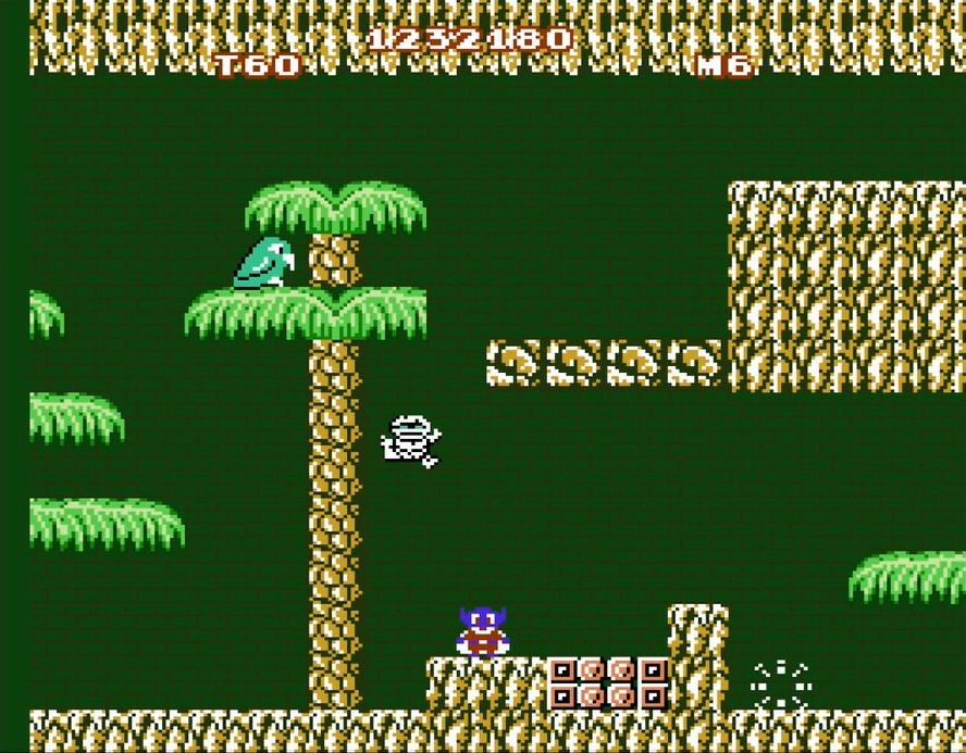 ステージ14の写真の扉は、タイマーが60まで減ったときに触れると中に入ることができる