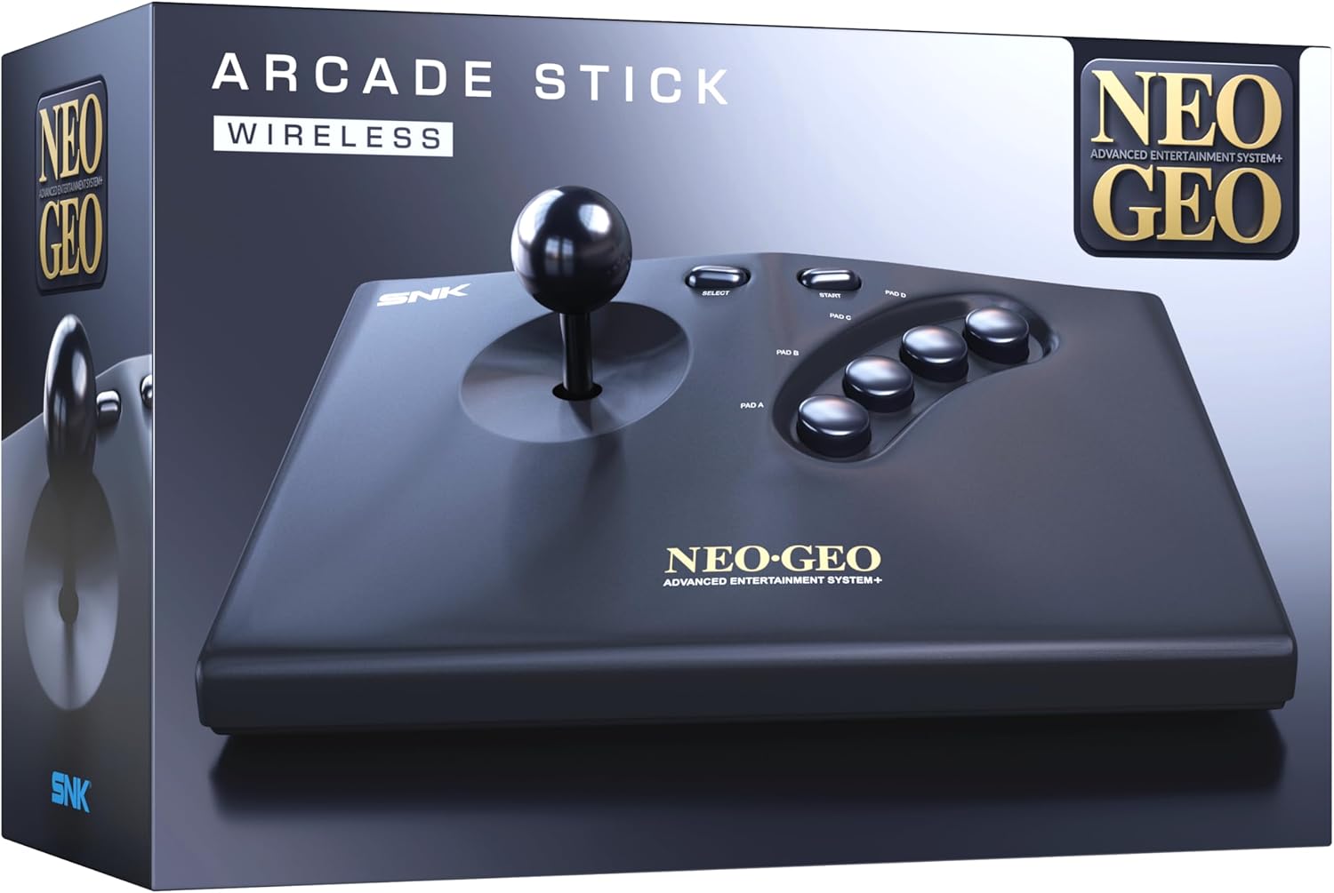 「NEOGEO AES+ ワイヤレスアーケードスティック（ブラック）」17,200円