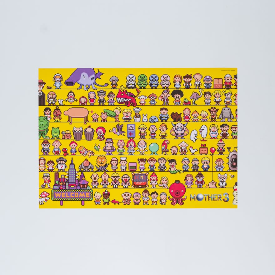 「MOTHER　A３ポスター（MOTHER3 CAST)」価格：1,100円