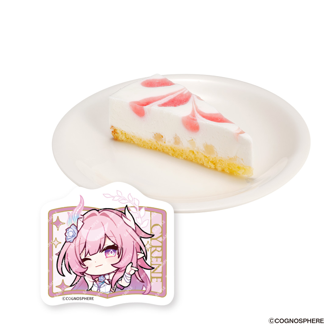 白桃とヨーグルトのアイスケーキ