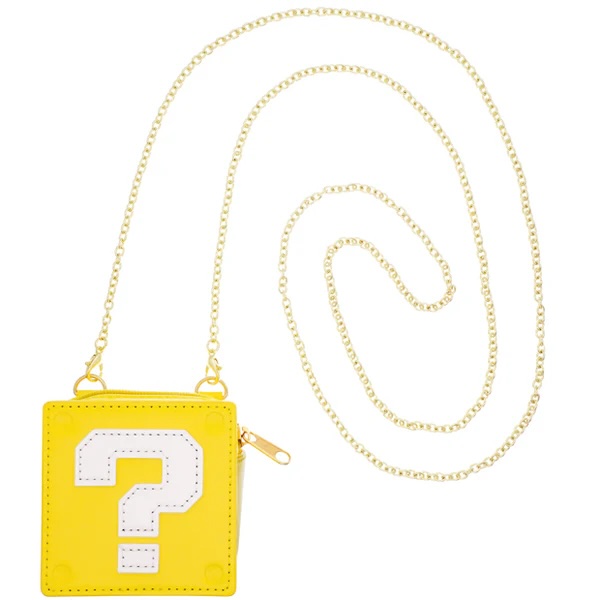 ハテナブロック バッグネックレス 2,400円