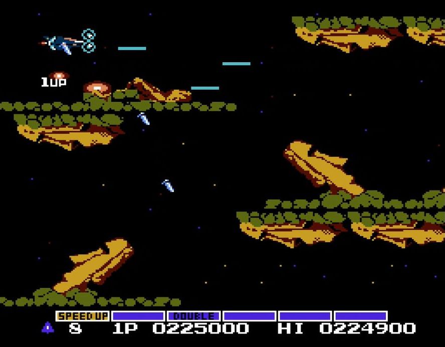 こちらはステージ3と6。それぞれ得点の千点の位を奇数、偶数に合わせて写真の位置を通過すると1UPする