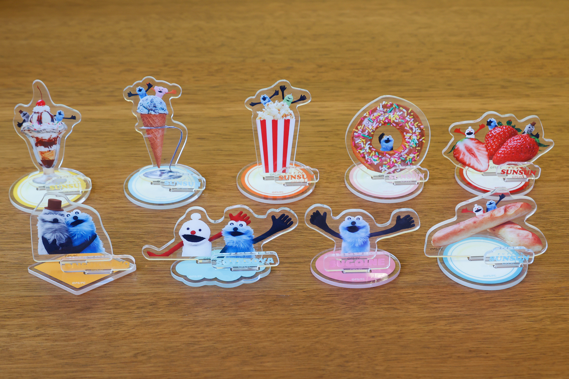 スイーツっぽいデザインが多いこともあってか、美味しそうに見える