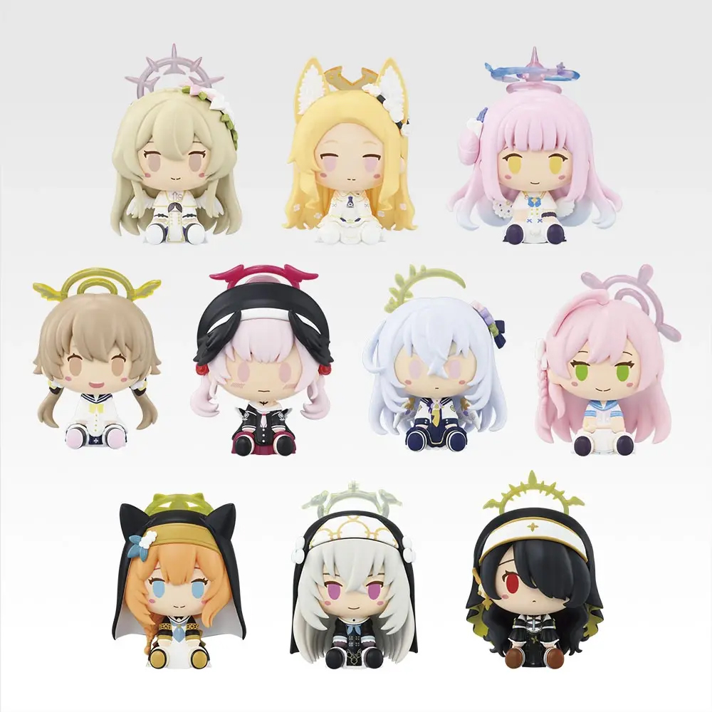 ちょこんとしたフォルムがかわいいちょこのっこフィギュア。今回のくじで描き起こしイラストになったキャラクターをラインナップ