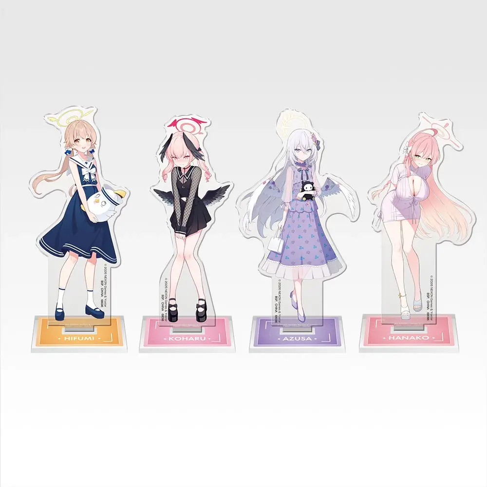 描き起こしイラストを使用したアクリルスタンド