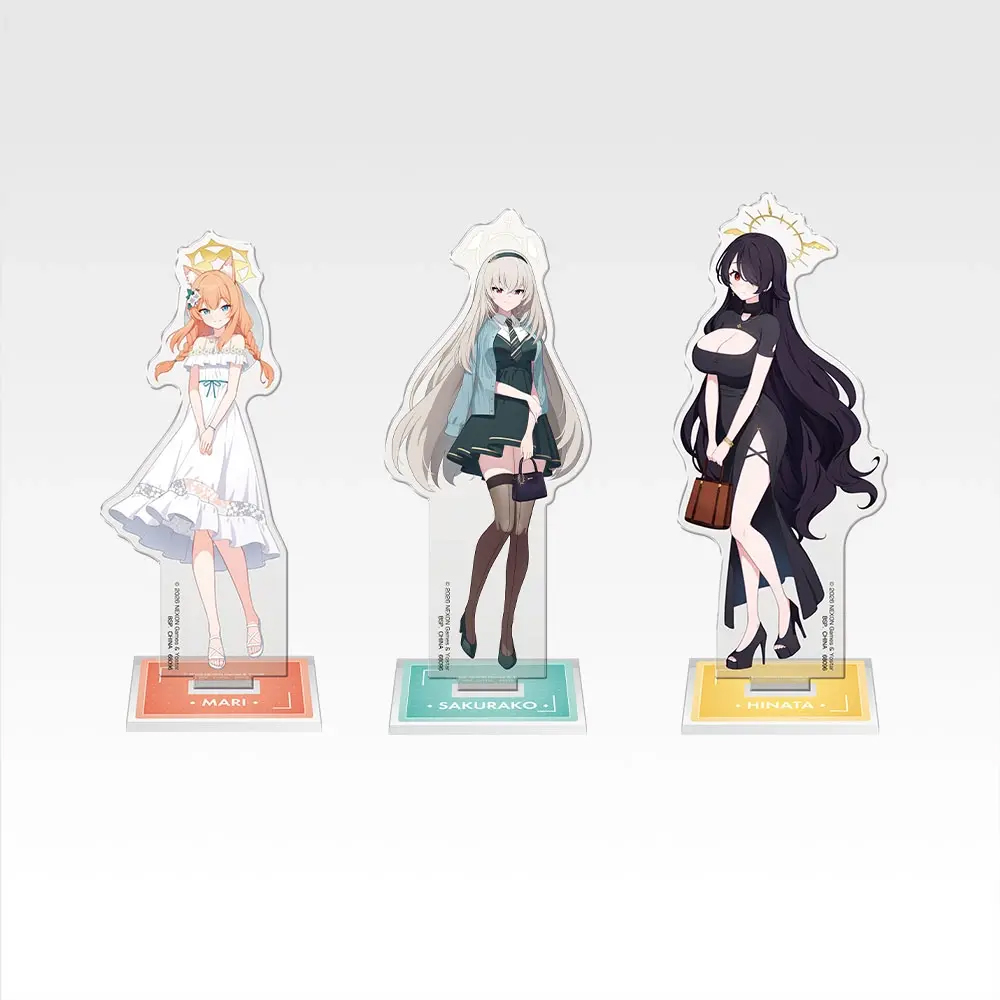 描き起こしイラストを使用したアクリルスタンド