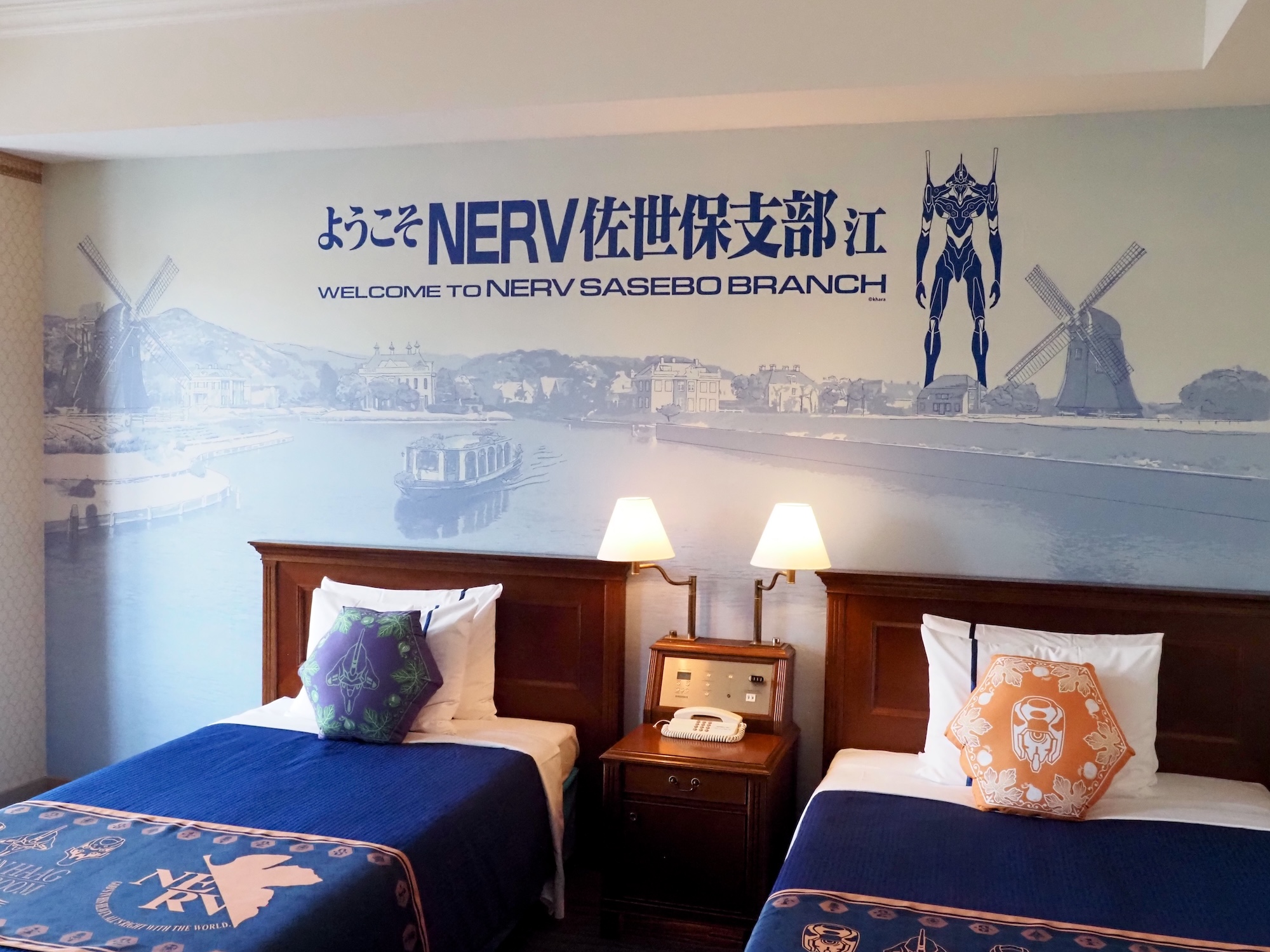 エヴァファンにはたまらない「ようこそNERV佐世保支部江」