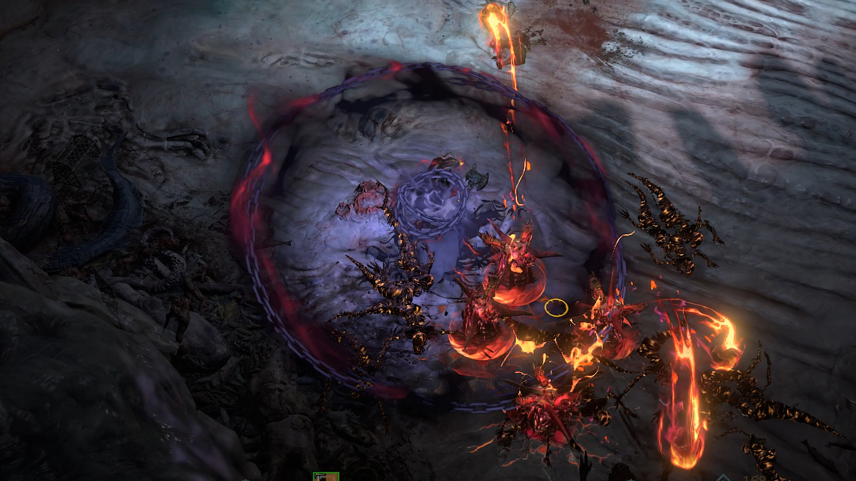 敵を集めて拘束する「闇の監獄」