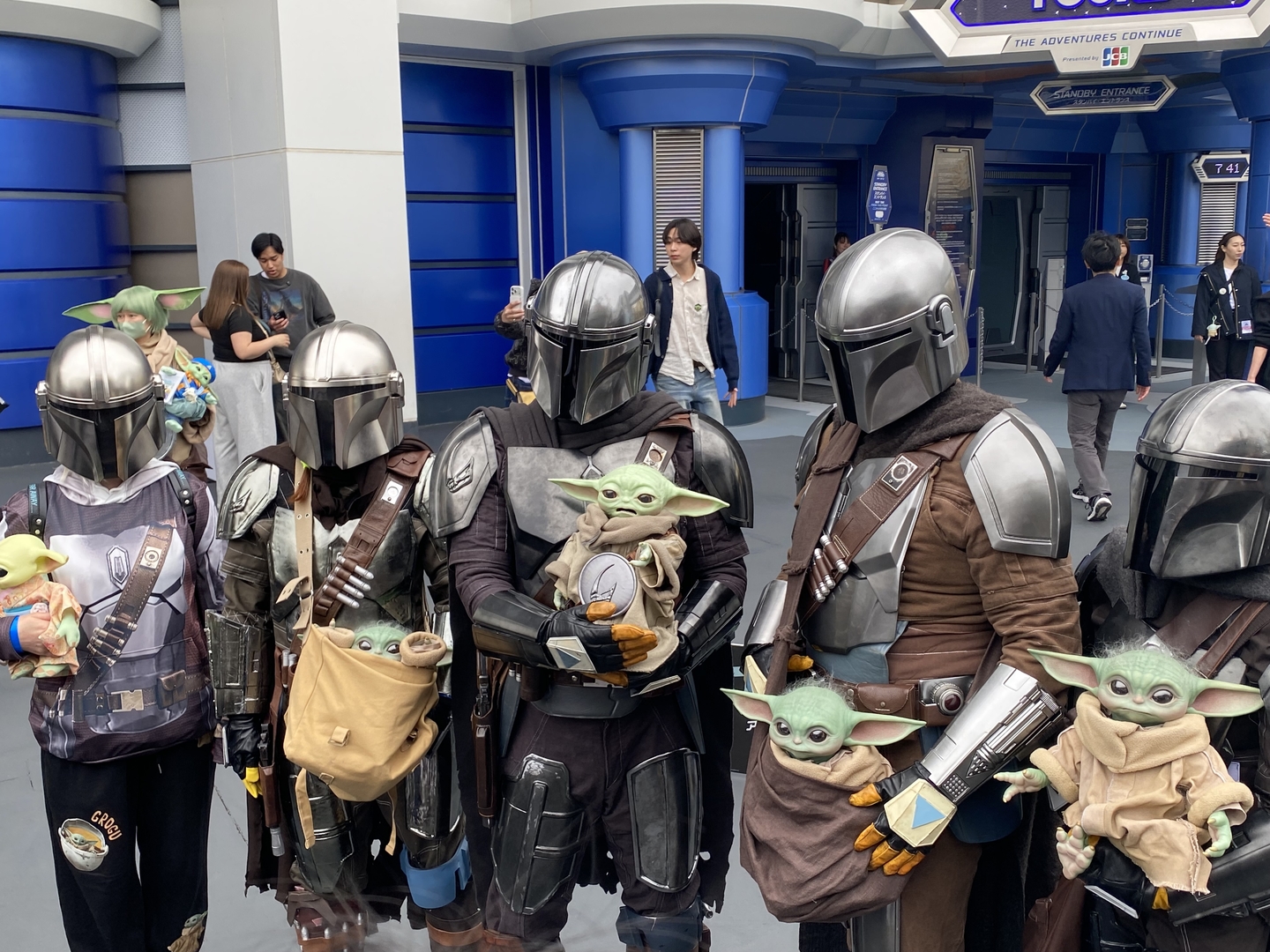 ディン・ジャリンさながらの方も多くいた