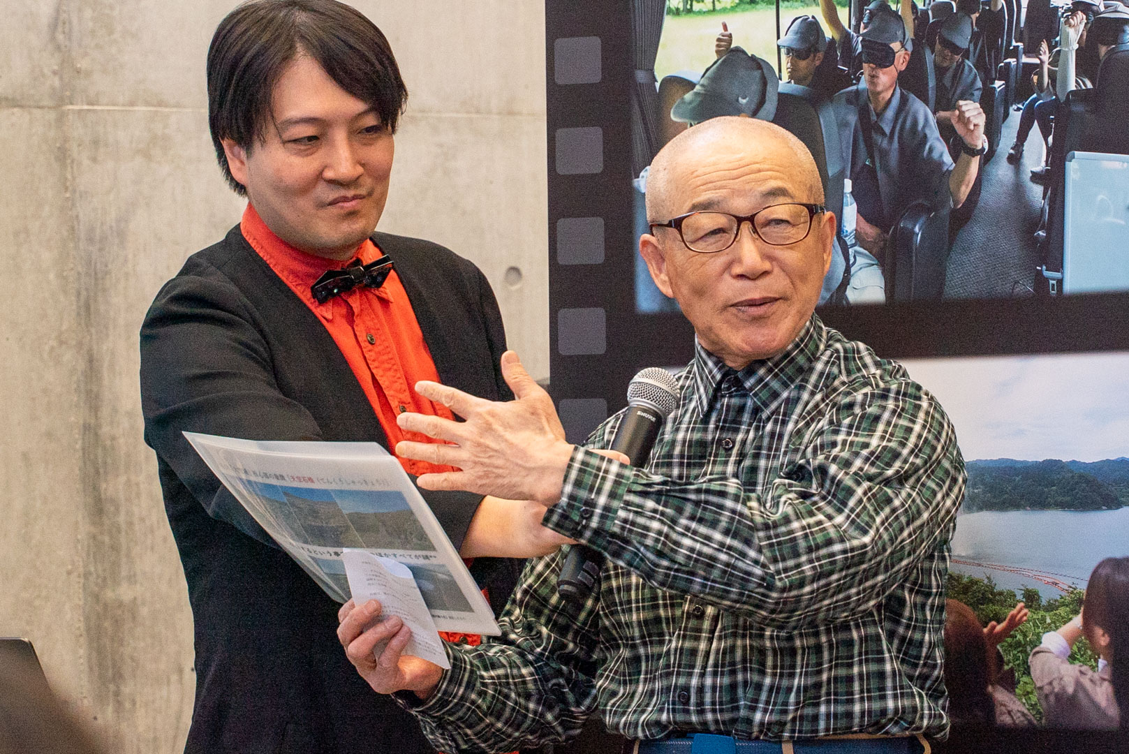 天空石橋の第一発見者である大沼さん