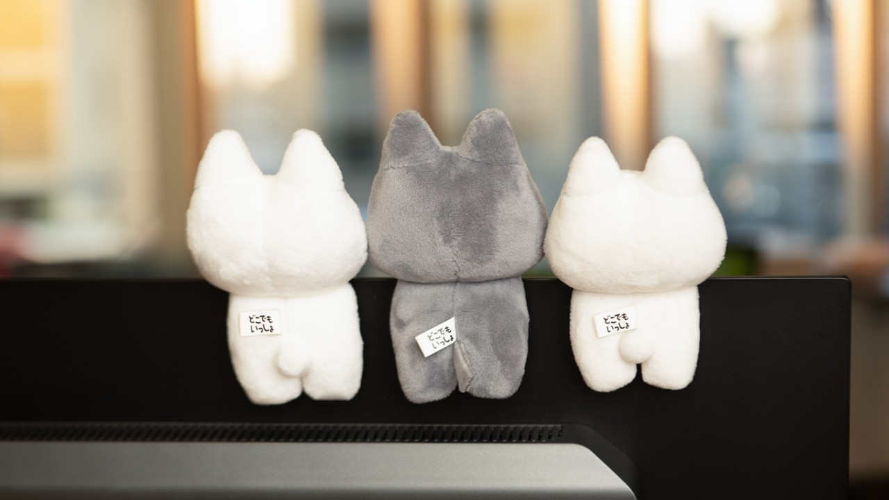 モニターぬいぐるみ