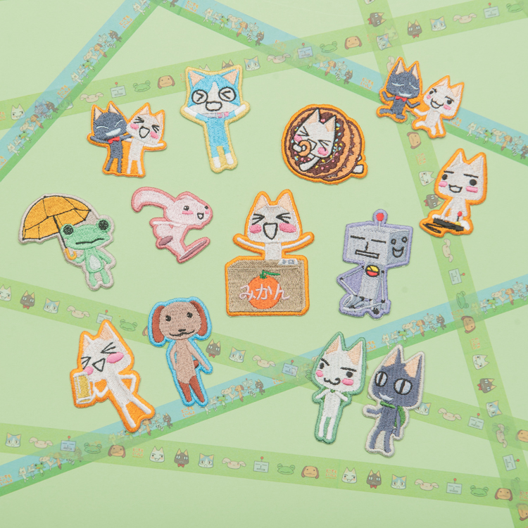 刺しゅうステッカー