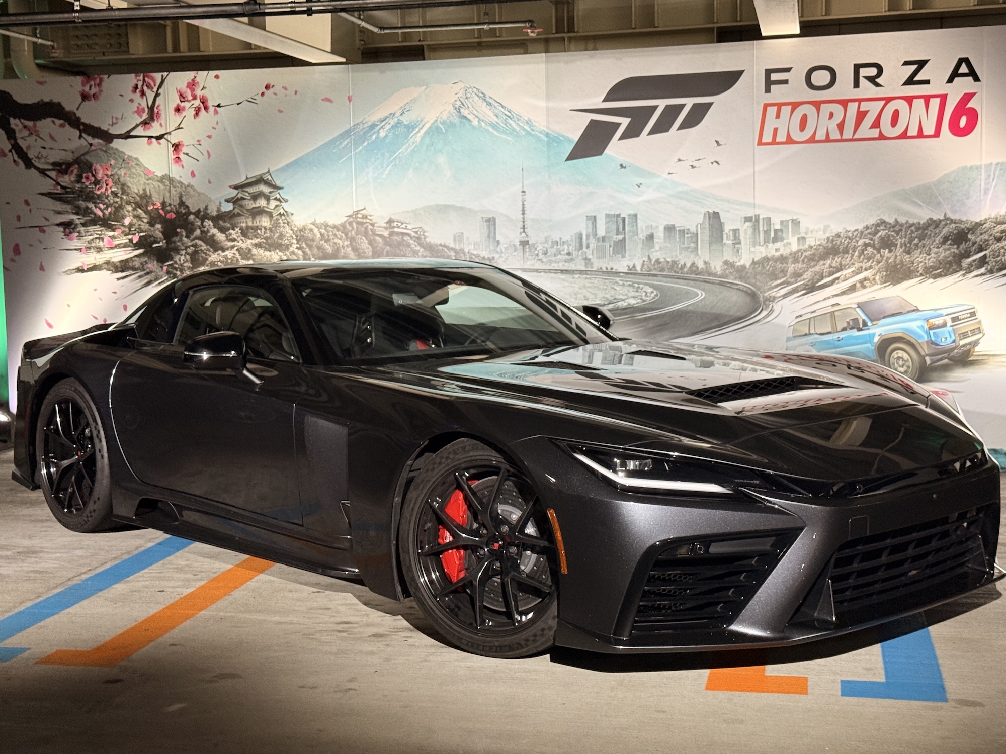 トヨタ「GR GT」。トヨタの協力により特別に展示された