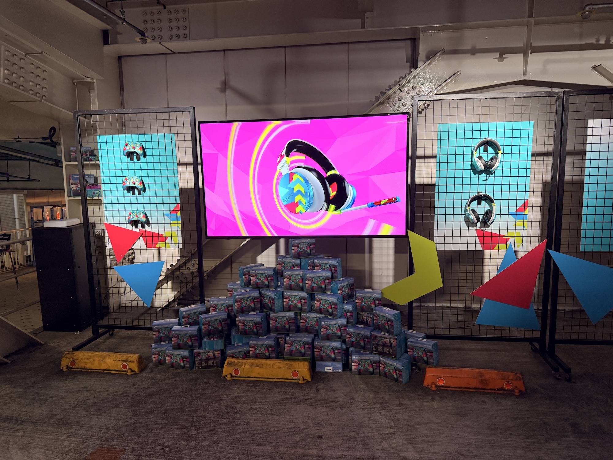 展示スペースも用意されていた