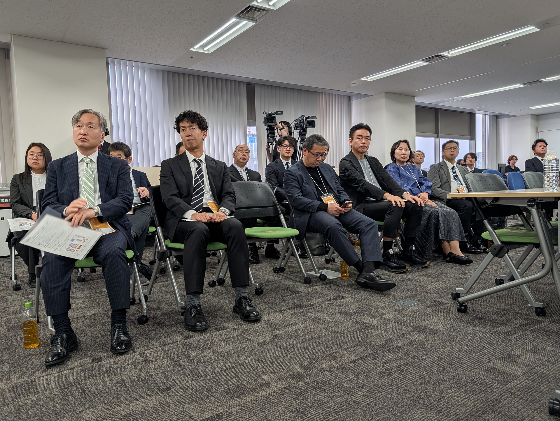 正会員団体の関係者らの多くが来場