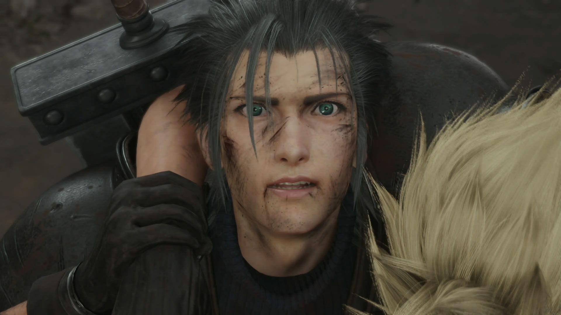 ゲーム冒頭、いきなりザックスが登場するシーンからスタートする