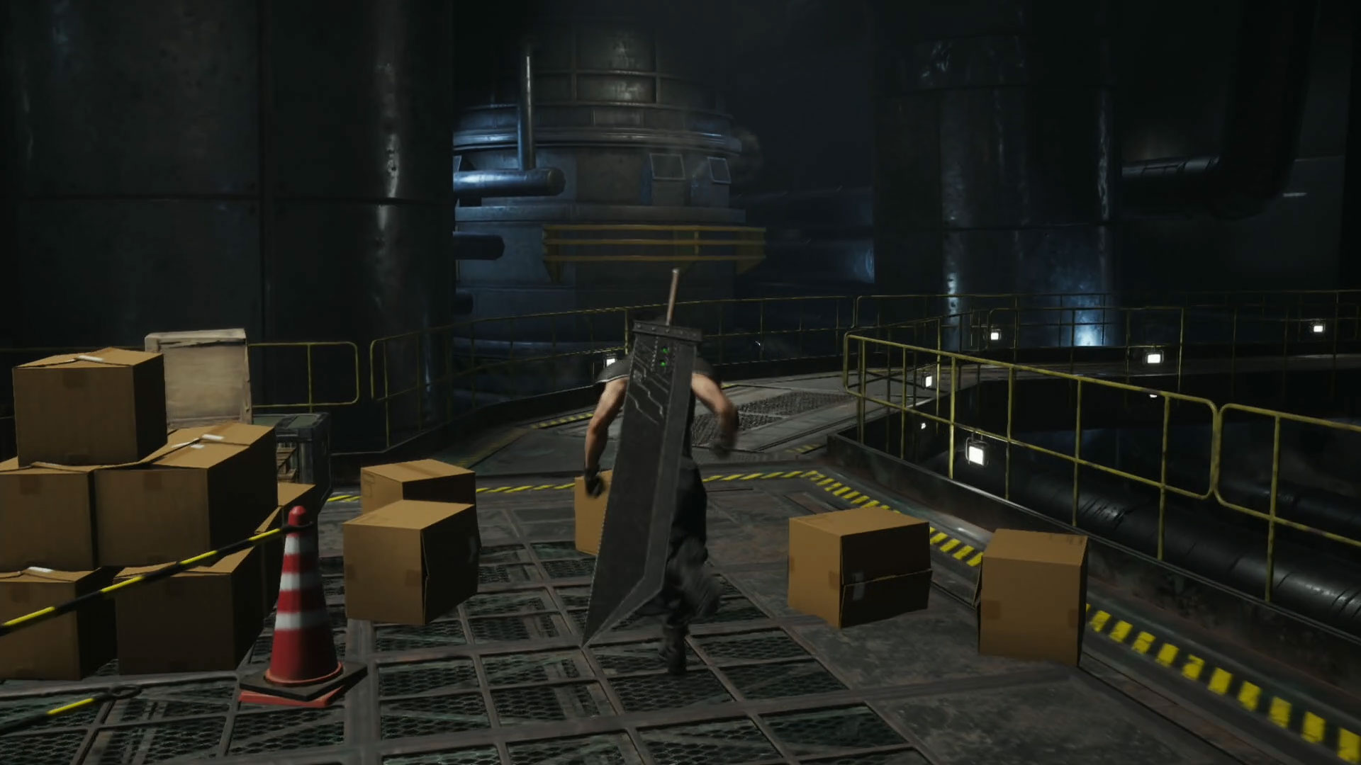 ザックスを操ってマップを進んでいく