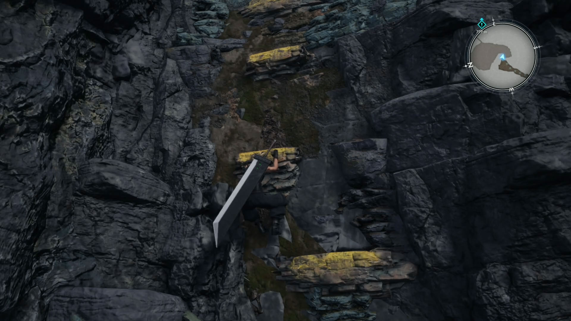 移動アクションでは、障害物を乗り越えながら進んでいくパルクールに加えて、崖などを上り下りする場面も登場する