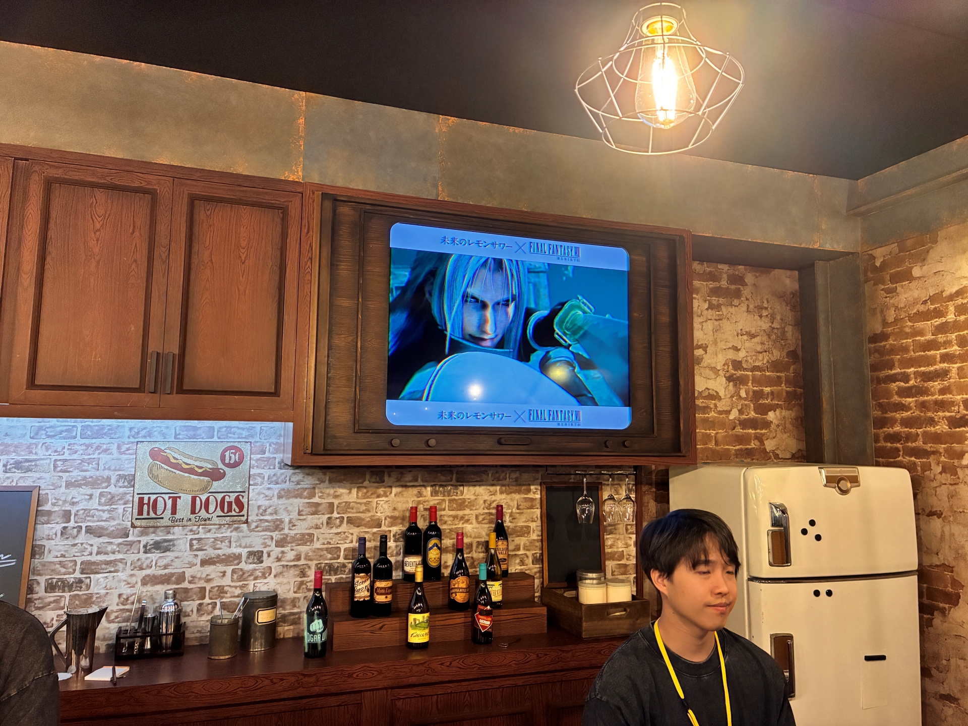 こちらがカウンター。見逃せないものがたくさん置かれている