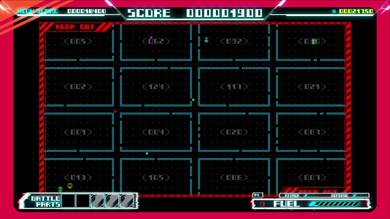 メイズの外に出ると、そのまま「レーダーモード」に。敵を振り切りながら次に行くメイズを決めよう