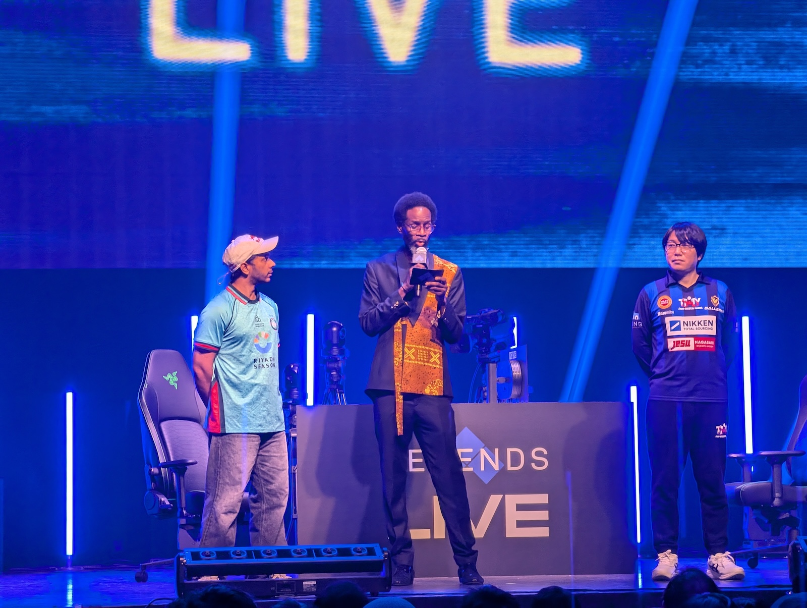 2試合目はArslan Ash選手とチクリン選手が「鉄拳8」で勝敗を決する