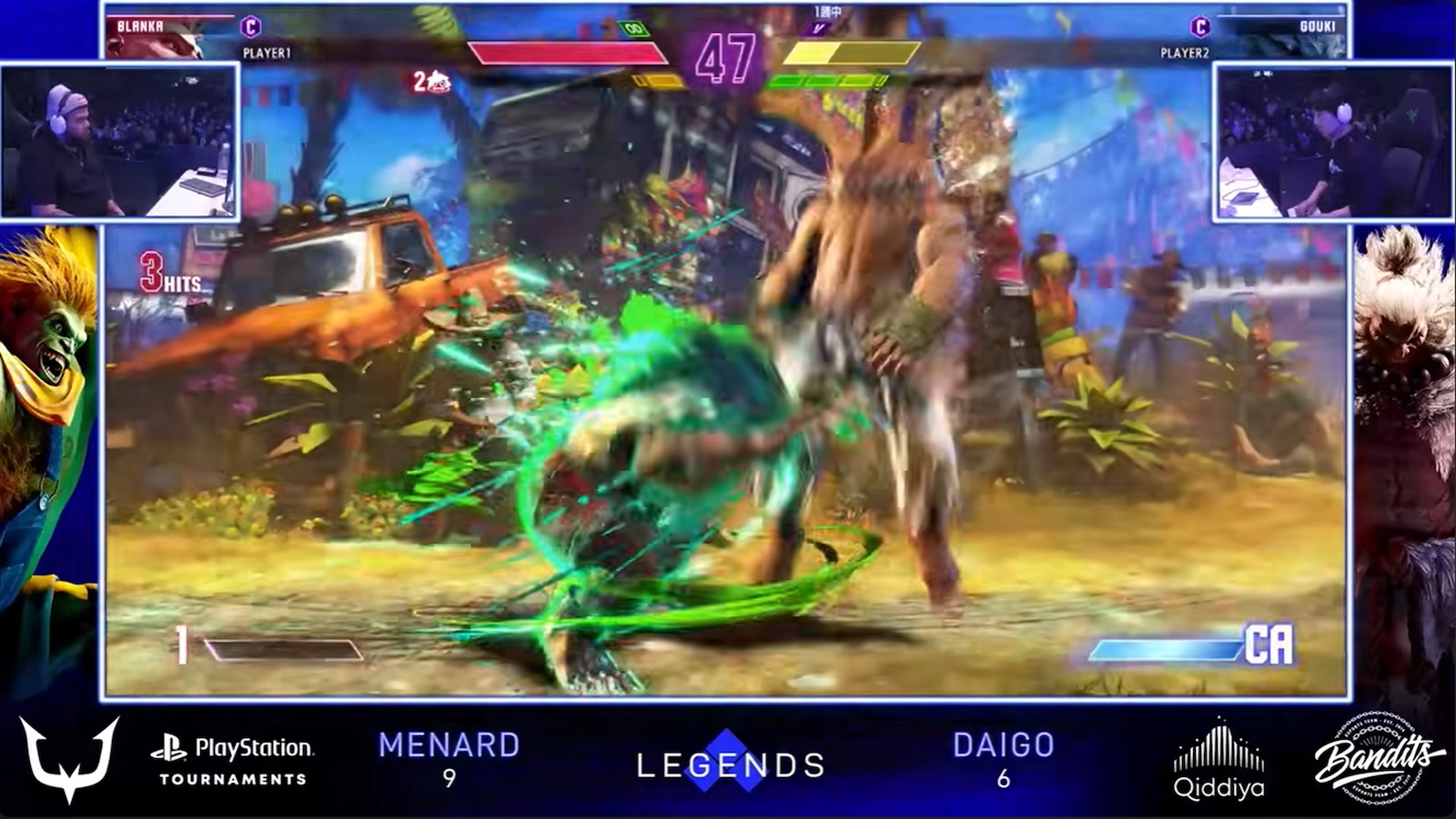 インターバル後は、再び様子見を織り交ぜる動きになったMenaRD選手が連勝し……