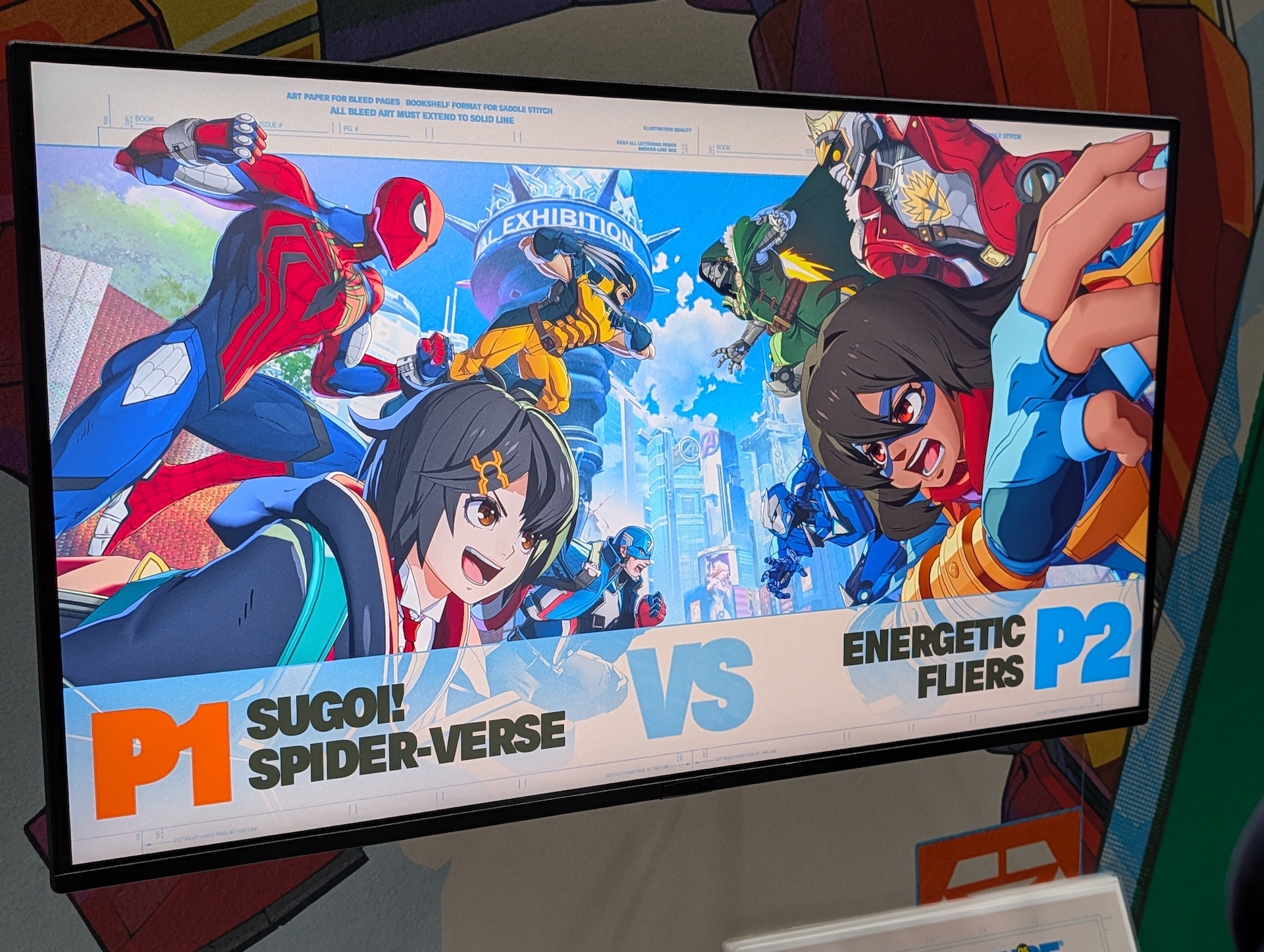 バトル開始前の画面では、公式チーム以外はキャラクターの属性などから自動でチーム名が編成される