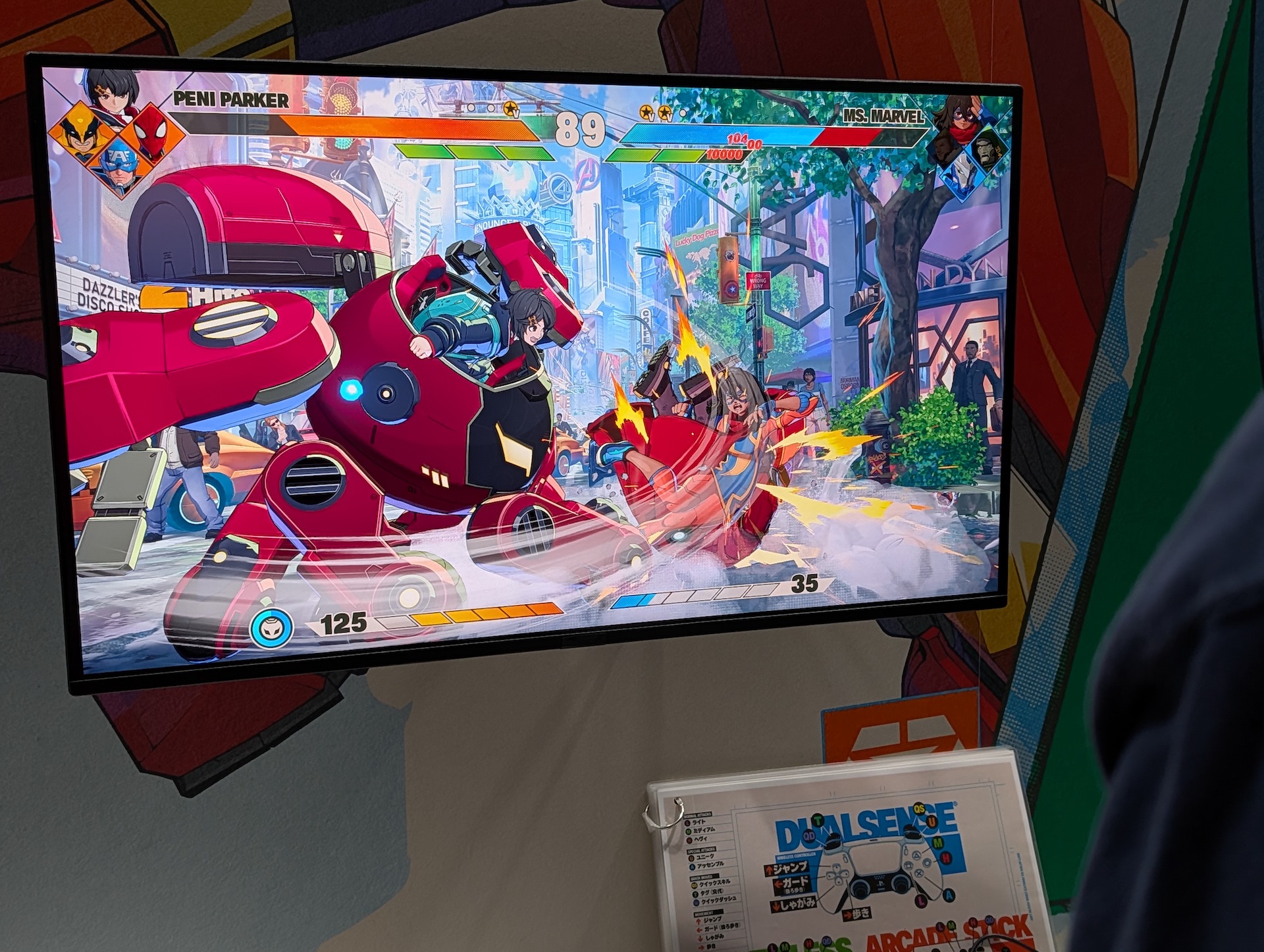 マーベルでお馴染みのスーパーヒーローたちで、シンプル操作でガンガン激しいバトルができる