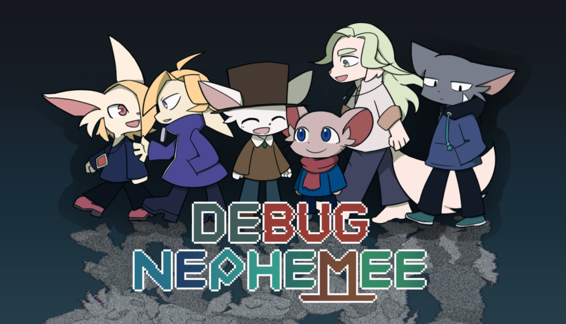 「DEBUG NEPHEMEE」クリアカード全5種
