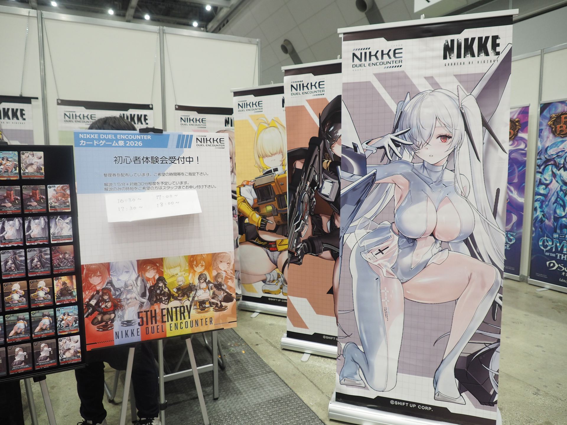 「NIKKE DUEL ENCOUNTER」もムービックが展開しているボードゲームである