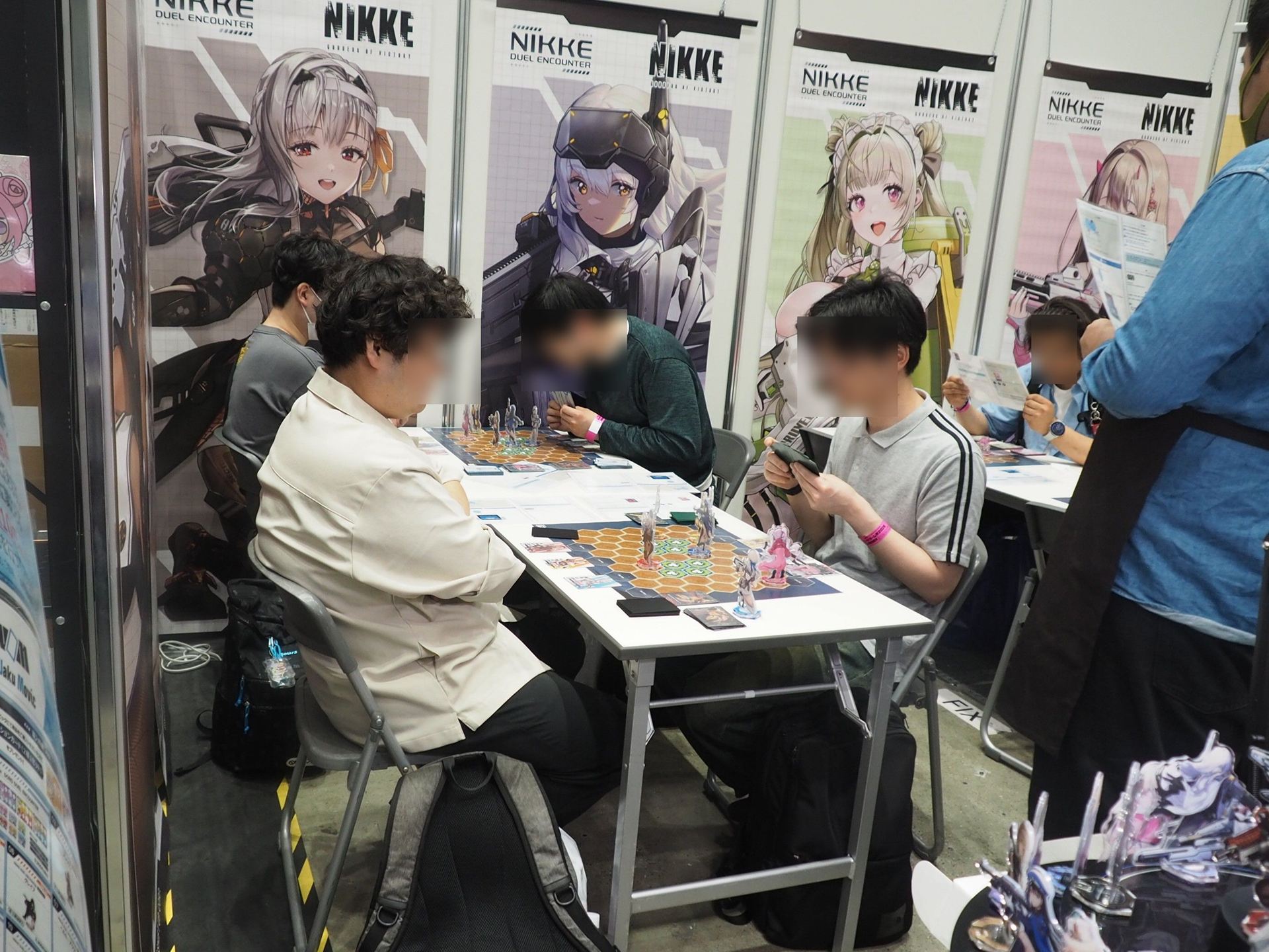 「NIKKE DUEL ENCOUNTER」の体験会も行なわれていた
