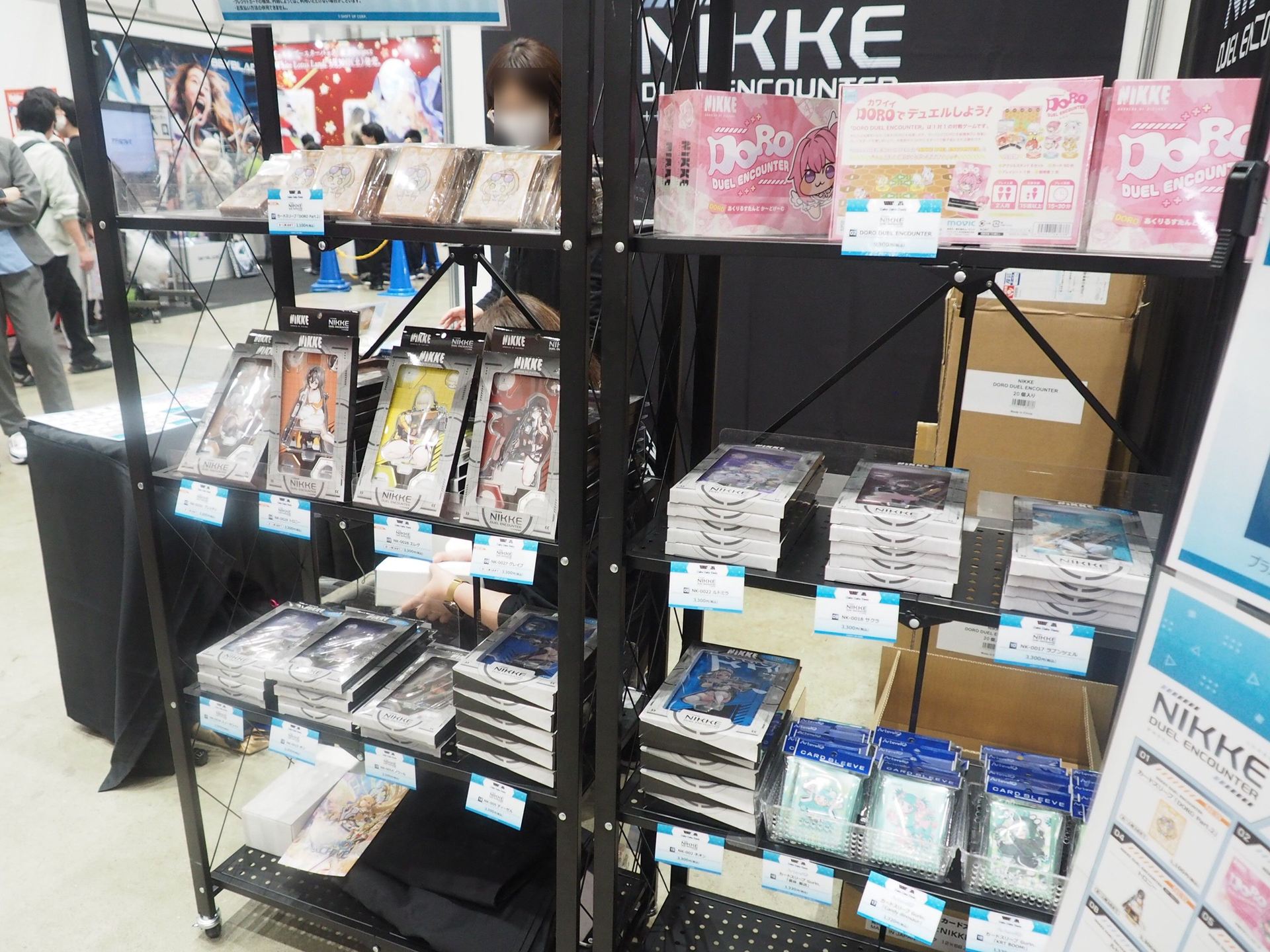 「NIKKE DUEL ENCOUNTER」をその場で購入することもできた
