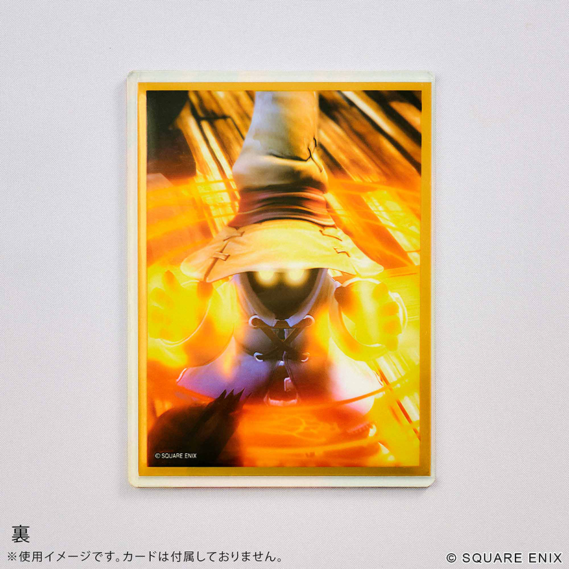 裏（使用イメージ。カードは付属しない）