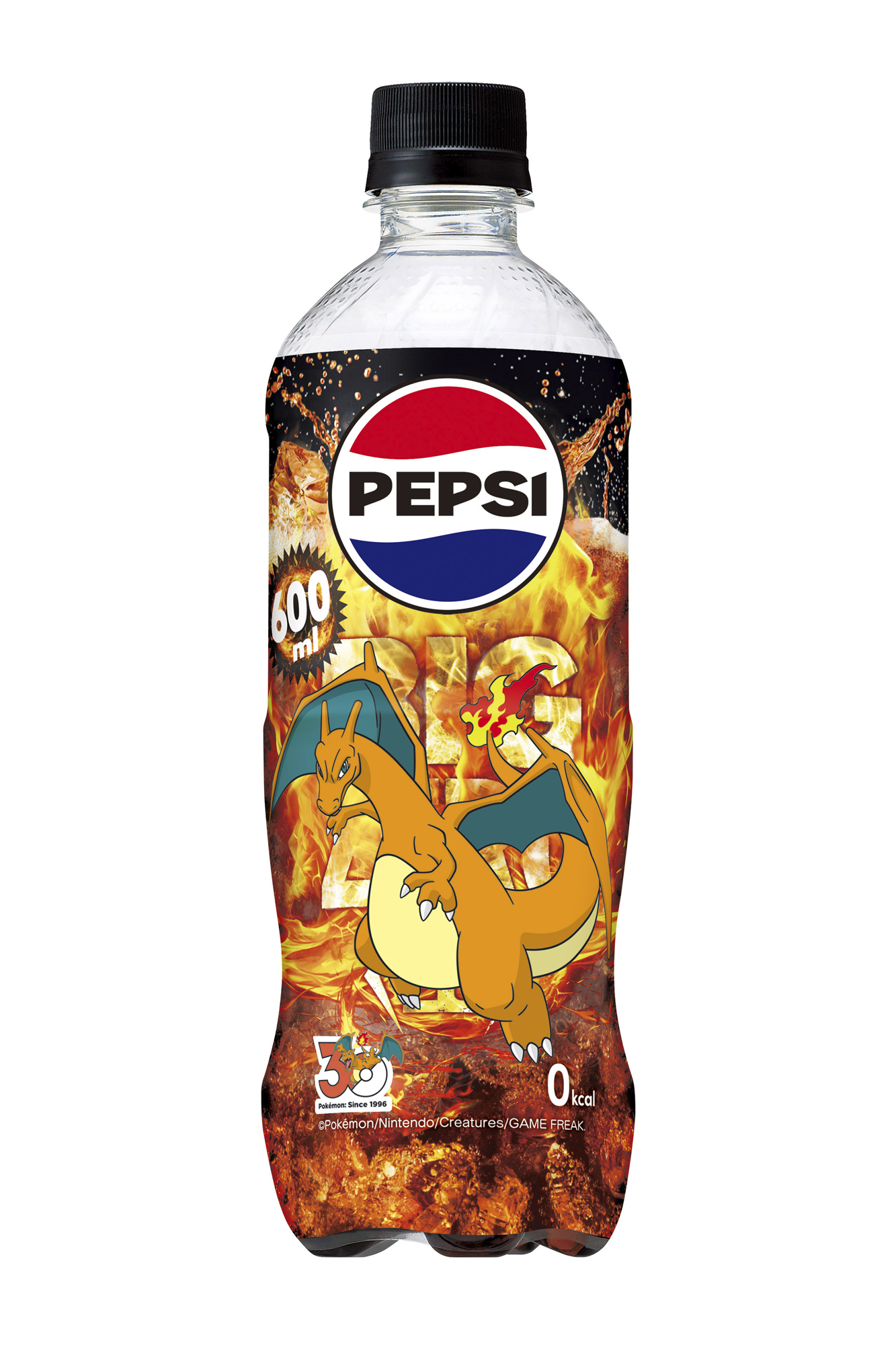 ペプシ〈生〉 BIG ZERO ポケモンデザインラベル