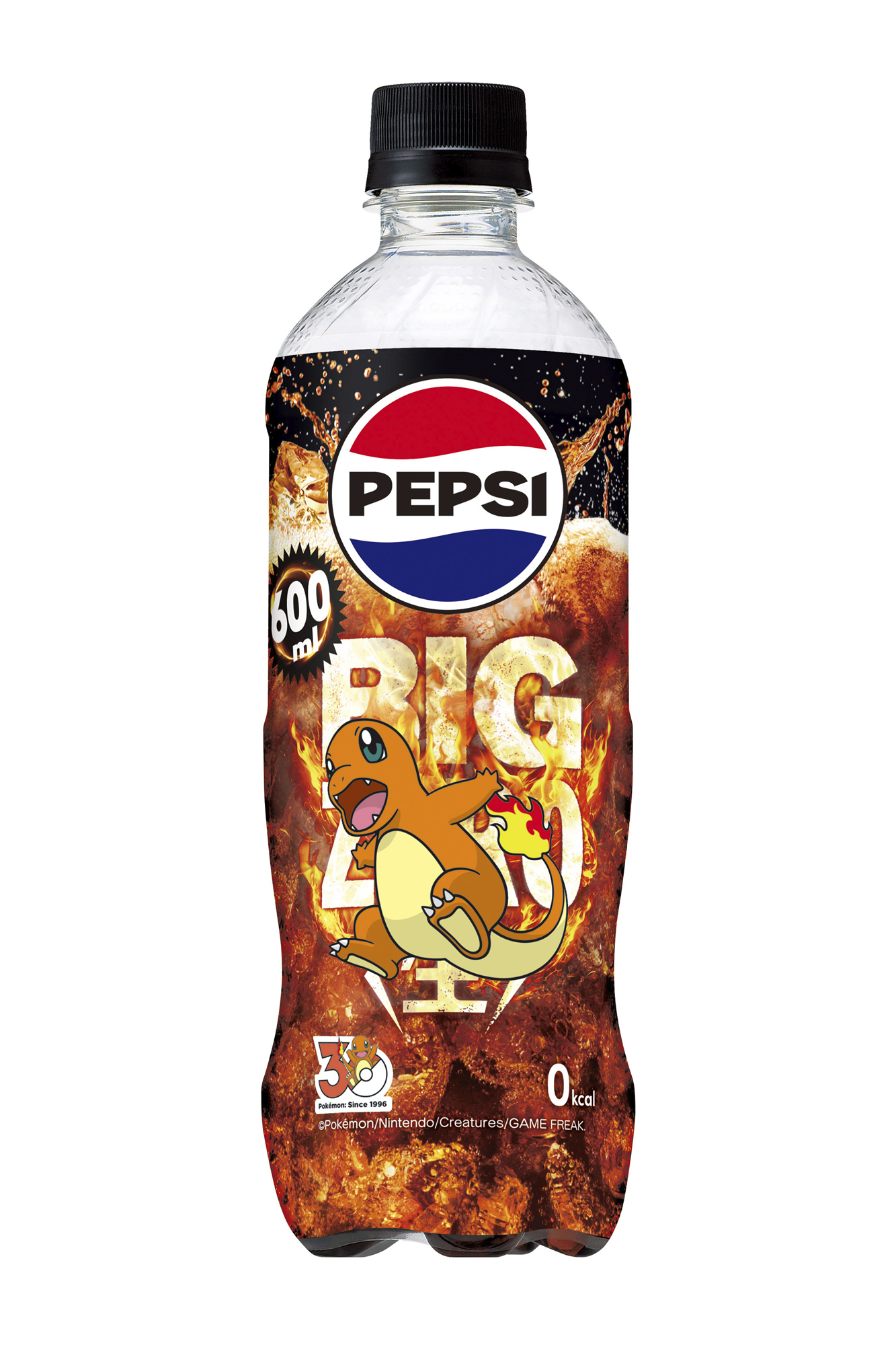ペプシ〈生〉 BIG ZERO ポケモンデザインラベル