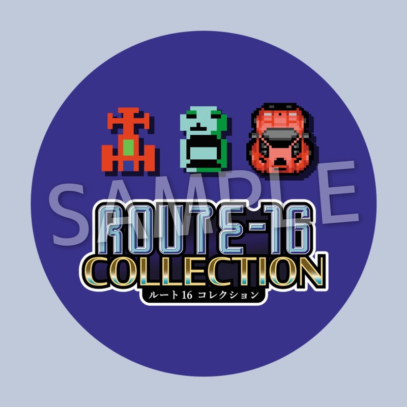 「ROUTE16 COLLECTIONステッカー」：「ROUTE16R」試遊でプレゼント