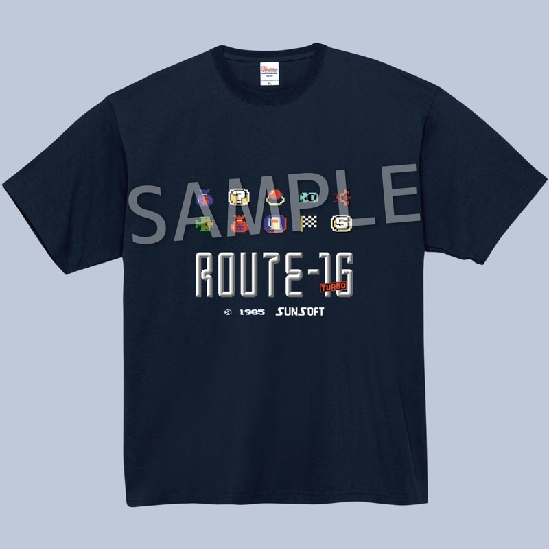「ROUTE16TURBO オリジナルTシャツ」：「ROUTE16 COLLECTION コレクターズBOX」予約者にプレゼント