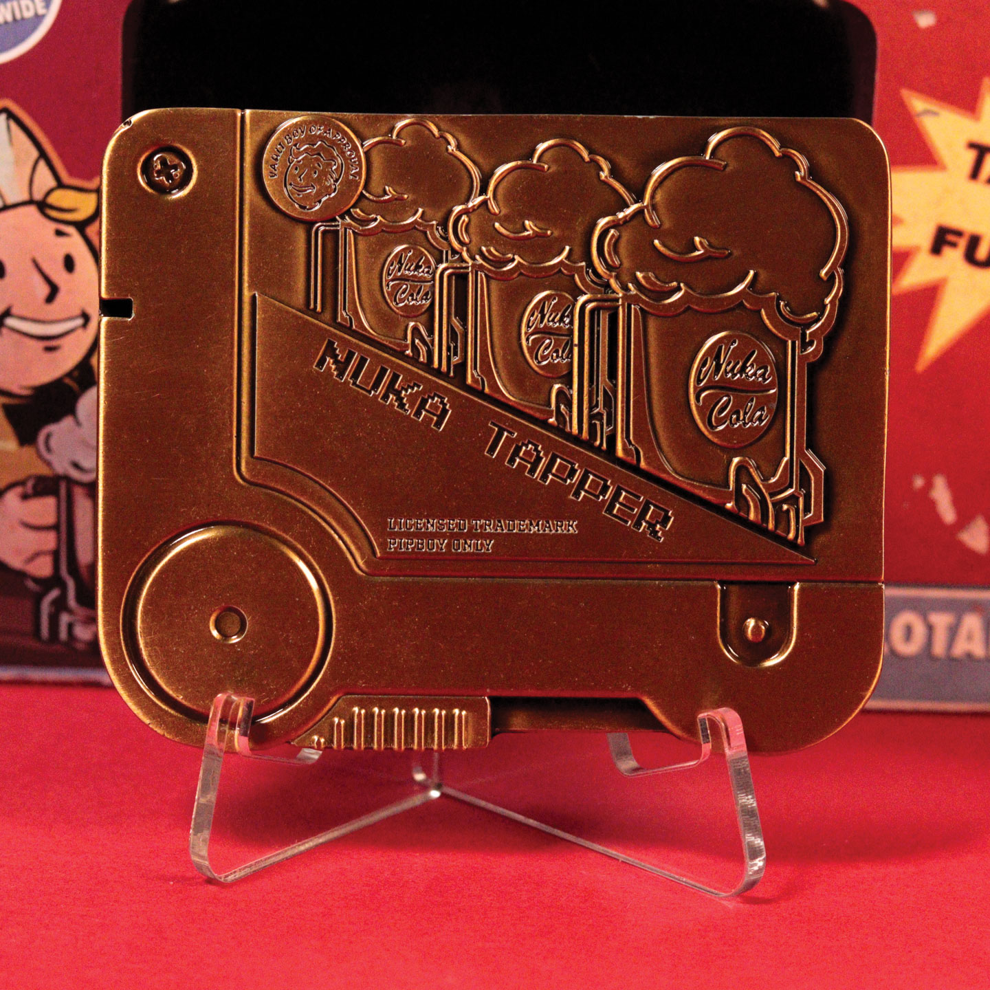 「Fallout Nuka Tapper ホロテープ レプリカ（シリアルナンバー入り）」6,270円