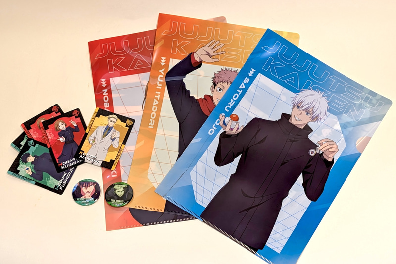 今回ゲットした全アイテムはご覧の通り！