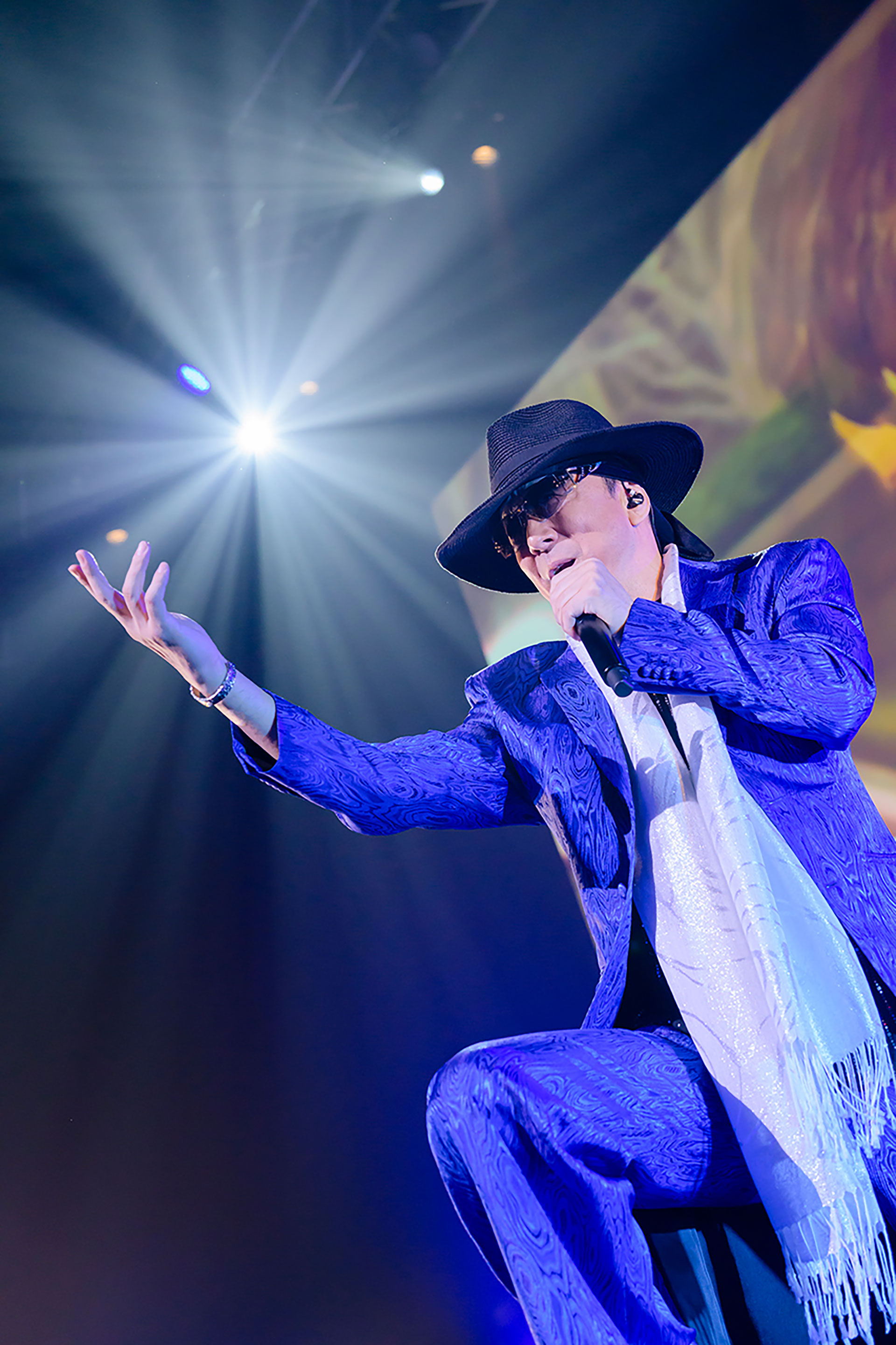 ライブ冒頭、ソロで5曲を披露した桐生一馬役の黒田崇矢さん